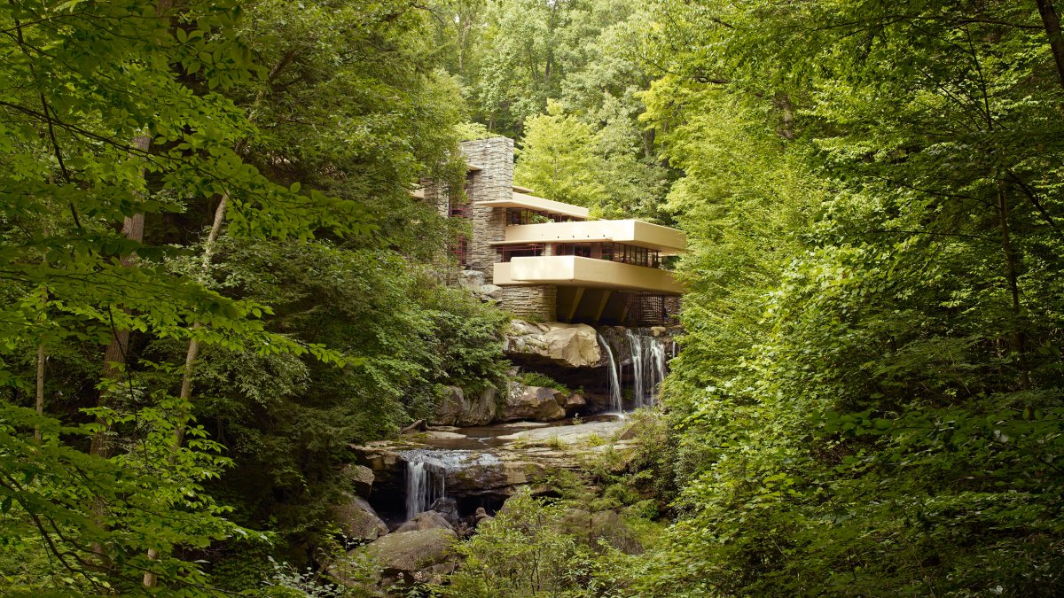 YINJISPACE - Frank Lloyd Wright x 1939 Falling Water Villa